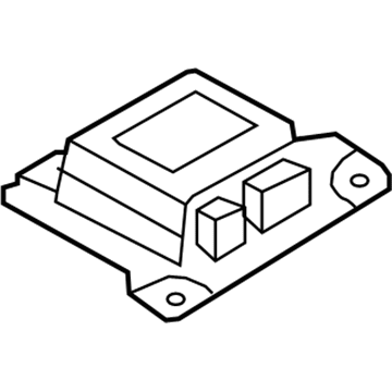 2010 Ford E-350/E-350 Super Duty Air Bag Control Module - AC2Z-14B321-A