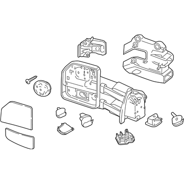 2021 Ford F-250 Super Duty Car Mirror - HC3Z-17682-AA
