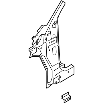 Ford LJ7Z-78025A01-A REINFORCEMENT - "A" PILLAR