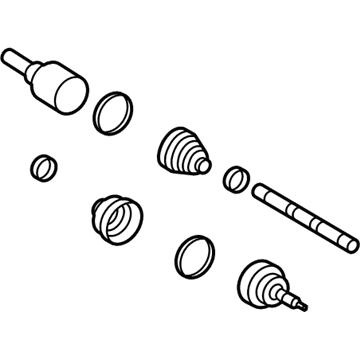 Lincoln Mark LT Axle Shaft - AL1Z-3A428-A