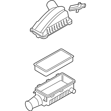 Ford 6C3Z-9600-A Cleaner Assembly - Air