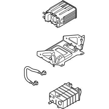 2022 Ford F-250 Super Duty Vapor Canister - LC3Z-9D653-J