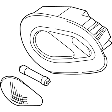 2002 Lincoln Navigator Dome Light - F85Z13A702AAB