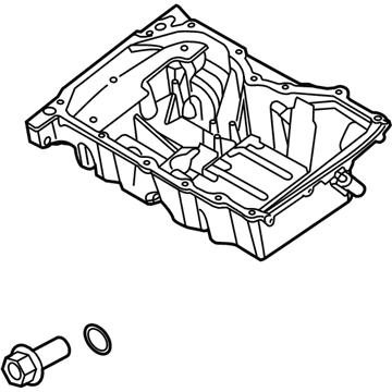 2021 Lincoln Corsair Oil Pan - CJ5Z-6675-G