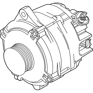 Ford Police Interceptor Utility Alternator - GB5Z-10346-B