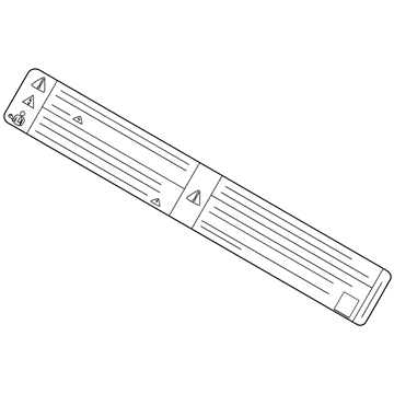 Ford HU5Z-14B218-A Decal