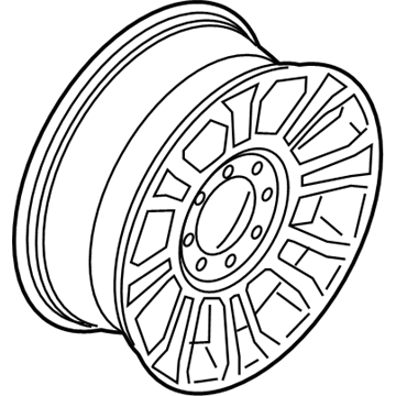 Ford LC3Z-1007-F WHEEL ASY