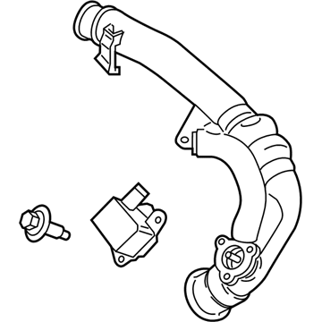 Ford FB5Z-6C646-A Duct - Air