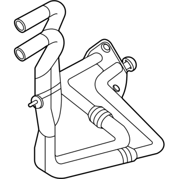 Ford Maverick Automatic Transmission Oil Cooler Line - LX6Z-7R081-A