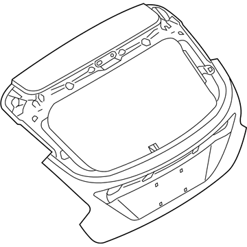 Ford CP9Z-5840110-A Door Assembly - Luggage Compartment