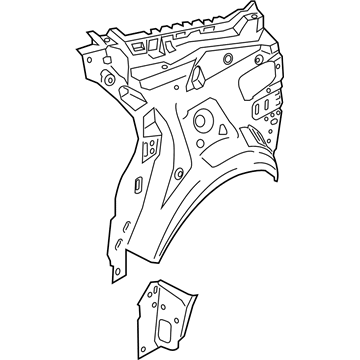 Ford HP5Z-5427790-C Reinforcement Assembly - Bodyside