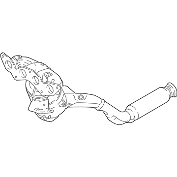 2021 Ford EcoSport Catalytic Converter - GN1Z-5G232-C