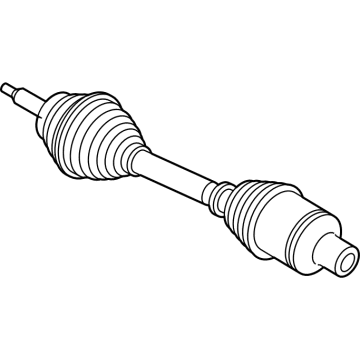 Ford ML3Z-3A428-D SHAFT - FRONT AXLE