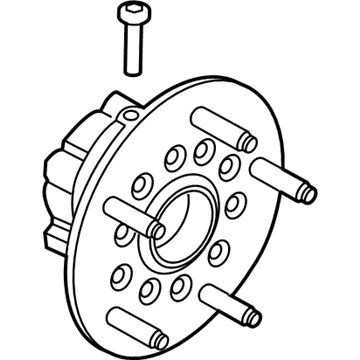 Ford CK4Z-1104-D Wheel Hub Assembly