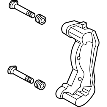 2022 Ford Transit Brake Caliper Bracket - LK4Z-2B292-E