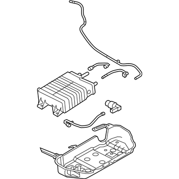 Ford BR3Z-9D653-C Cannister - Fuel Vapour Store