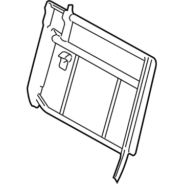 Ford 3L1Z-78613A39-BA Frame - Rear Seat Back Retaining