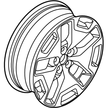 Ford M1PZ-1007-C WHEEL ASY