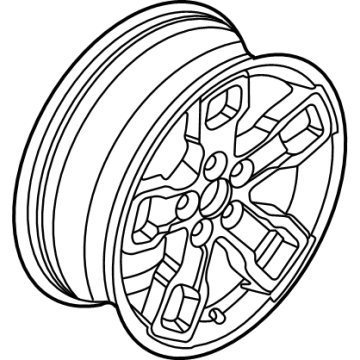 Ford M1PZ-1007-A WHEEL ASY