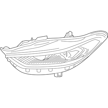 Ford HS7Z-13008-AB LAMP ASY