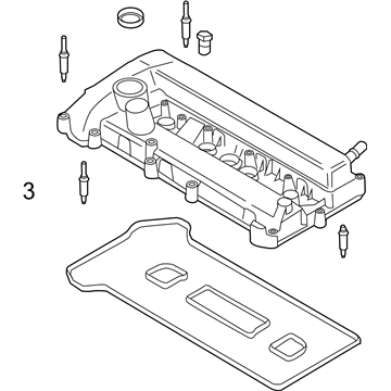 Ford CV6Z-6582-E Cover - Cylinder Head