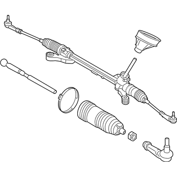 Ford Fiesta Rack And Pinion - C1BZ-3504-M