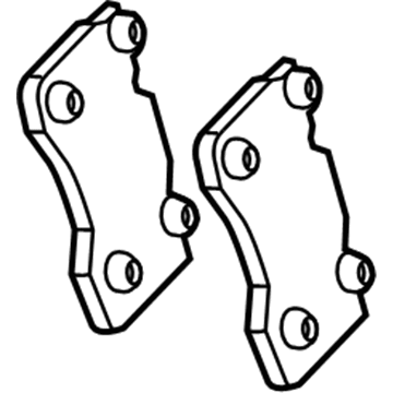 Ford KR3Z-2200-A KIT - BRAKE LINING