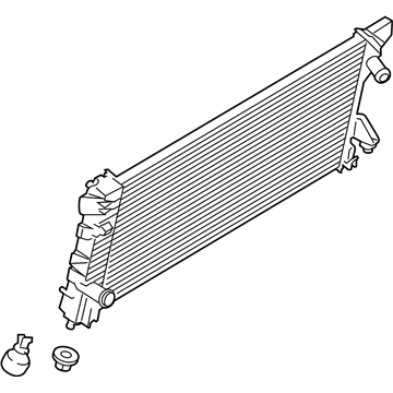 Ford FL3Z-8005-A Radiator Assembly