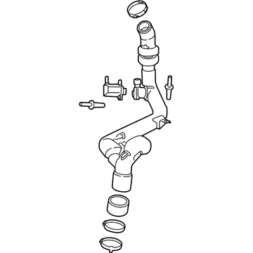 Ford F2GZ-6C646-B Duct - Air