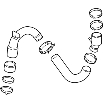 Ford F2GZ-6F073-C Tube - Outlet