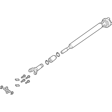 Ford HC3Z-4A376-B SHAFT ASY - DRIVE