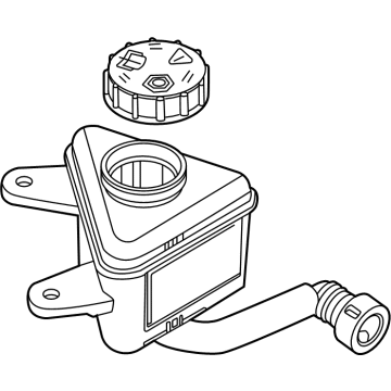 2020 Ford Police Interceptor Utility Brake Master Cylinder Reservoir - L1MZ-2K478-A