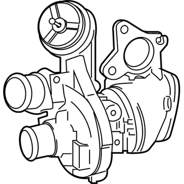 Ford DL3Z-6K682-C Turbocharger Assembly