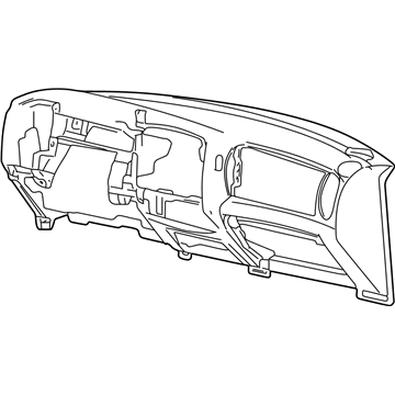 Ford 3L2Z-1004320-BAB Panel - Instrument