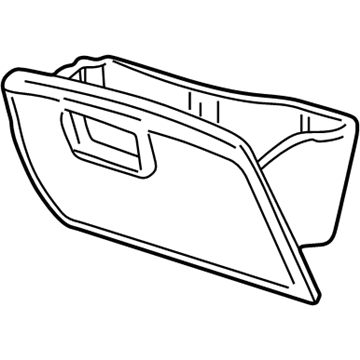 Ford 4L5Z-1006024-AAA Door Assembly - Glove Compartment