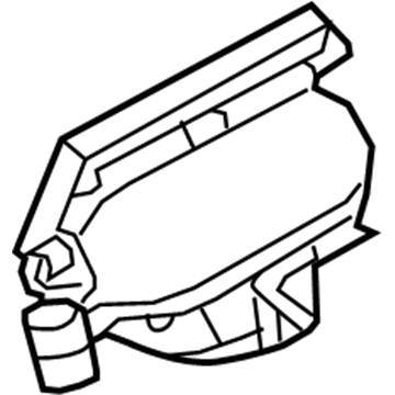 Ford 7L2Z-18B259-A Duct - Heater Air Inlet