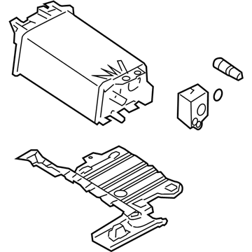 Mercury Sable Vapor Canister - 8G1Z-9D653-E