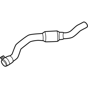 2021 Ford Explorer Exhaust Pipe - L1MZ-5G203-R