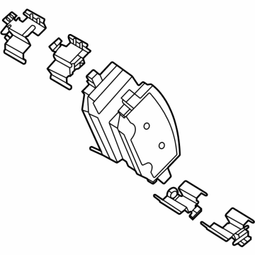 Ford PR3Z-2200-B PAD - BRAKE