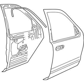 Ford 6L2Z-7820124-AA Door Assembly - Front