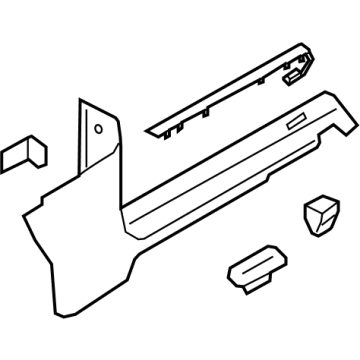 Ford LC5Z-7813208-BB PLATE - DOOR SCUFF