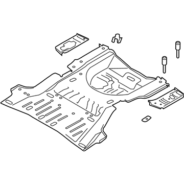 Ford L1MZ-7811215-A PAN ASY - FLOOR