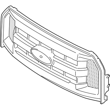 Ford FL3Z-8200-AA Grille Assembly - Radiator