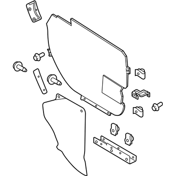 Ford DB5Z-78201B69-A Panel