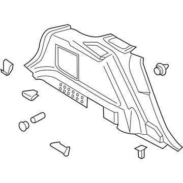 Ford FA1Z-5831013-AT Trim Assembly - Quarter