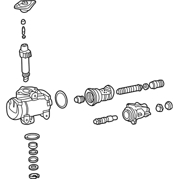 Ford F-550 Super Duty Rack And Pinion - F7UZ-3504-FBRM