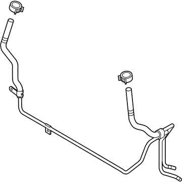 2022 Lincoln Nautilus Automatic Transmission Oil Cooler Line - K2GZ-7R081-C