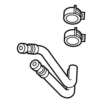 2021 Lincoln Nautilus Automatic Transmission Oil Cooler Line - K2GZ-7B028-B