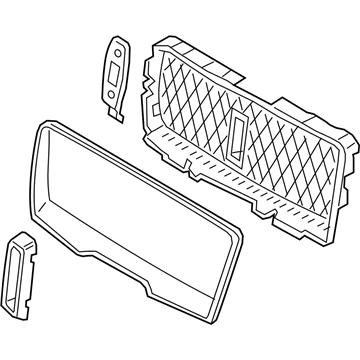 2021 Lincoln Navigator Grille - JL7Z-8200-BA