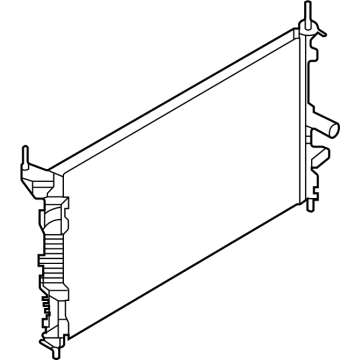 Ford NK4Z-8005-B RADIATOR ASY